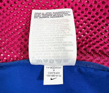 デッドストック 2018 NIKE ACG S/S Nylon shirts M ナイキ オールコンディションズギア ナイロン半袖開襟シャツ メッシュ ブルー×ピンク_画像8