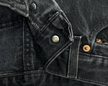 USA製 1997 LEVI'S 501 W34 L33.5 Black 90s オールドリーバイス デニムパンツ ジーンズ 黒 ブラック_画像4