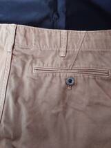 ★ビンテージスタイル★ 良質なチノパン ☆ GAP KHAKIS☆ 大きいサイズ W92cm 86×81 ベージュ 34×32_画像7