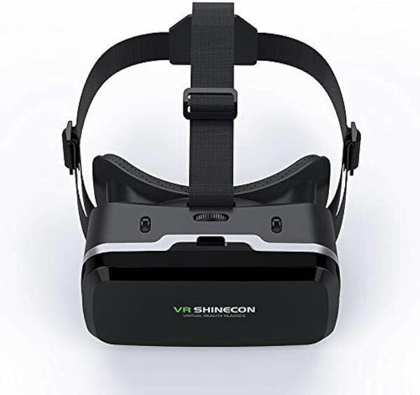 VRヘッドセット iPhone & Android Phone対応 バーチャルビジョンヘッドセット 3D VRメガネ (VR6.0)