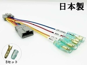 YO-335-B 【① エアウェイブ GJ 1/2 オプションカプラー B 分岐】彡ETC LED レーダー 等取付に彡 電源 コネクタ ハーネス