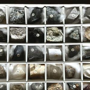 岩石 鉱物標本 ２セット 東京鉱物研究所 学校教材 欠品あり 昭和レトロ アンティーク 理科 科学 自然の画像7