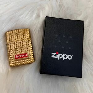 ZIPPO supreme ダイヤモンドカット ジッポ シュプリーム ライター