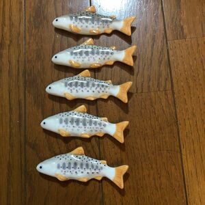 有田焼　魚型箸置き５個セット