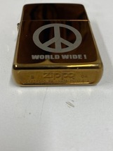 ★ユーズド Zippo WORLD WIDE! オイルライター♪♪_画像2