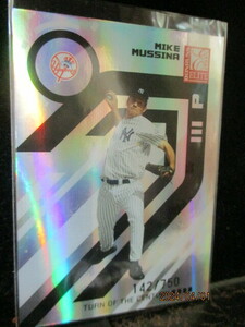 ★野球カード M・ムシーナ 2005 Donruss ELITE #104 142/750　即決!!