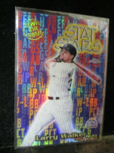 ★野球カード　L・ウォーカー　2000 Topps Chrome OTG 13 Refractor　即決!!