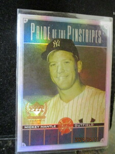 ★野球カード　M・マントル　2000 Upper Deck YANKEES LEGENDS PP2