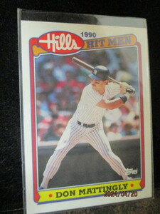 ★野球カード　D・マッティングリー　1990 Topps Hills #3 　即決!!