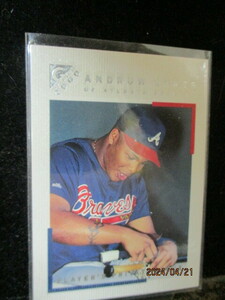 ★野球カード A・ジョーンズ 2000 Topps Gallery Player's Private Issue #90 093/250