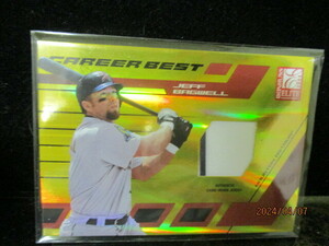 ★野球カード J・バグウェル 2004 DONRUSS ELITE CAREER BEST Jersey CB-22 004/200　即決!!