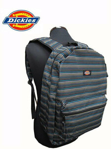 新品 ◆ディッキーズ ◆DICKIES ◆バックパック リュック I-27087 ◆419 ◆マルチボーダー Ｄバッグ 通勤用 スチューデントバッグ　　