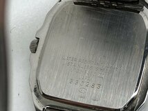 【不動品】SEIKO セイコー ALBA アルバ　V733-5A30 デイデイト　クォーツ スクエア_画像5