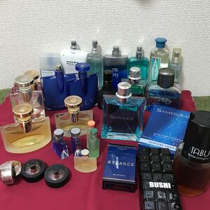 ☆1円〜メンズ香水など サムライ BVLGARI ブルガリ まとめ 当時物 箱入り 未使用あり かっこいい 管理番号22 ゆうパック