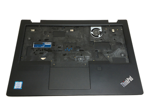 28*ThinkPad L390 under half ./Core i5-8265U/1.6Ghz/0GB/ fingerprint sensor attaching normal operation goods ( palm rest left right . crack 