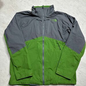 【REUSE：THE NORTH FACE】フードなしの為格安！ノースフェイス マウンテンジャケット　登山　アウトドア　