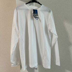 長袖 Tシャツ カットソー シャツ 白 XL ホワイト LLサイズ