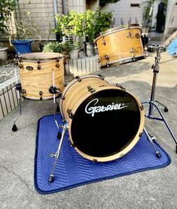 * Gabriel /ga желтохвост L 8-ply Trio Custom барабан 3 позиций комплект прекрасный товар 