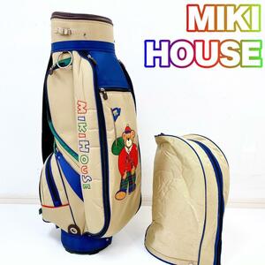 【希少】MIKI HOUSE ミキハウス キャディバッグ ゴルフバッグ