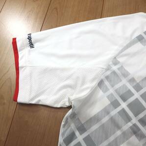 美品★le coq sportif ルコック・テニス 半袖ドライTシャツ/デサント/Oサイズの画像3