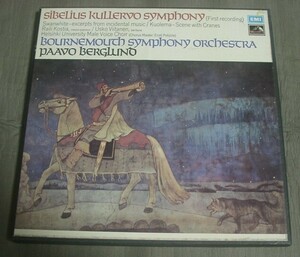 ベルグルンド/シベリウス『クレルヴォ交響曲』♪ 英EMIカラー切手ステレオ2枚組