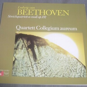 コレギウム・アウレウム弦楽Qt/ベートーヴェン;SQ15♪ (独)ハルモニアムンディステレオの画像1