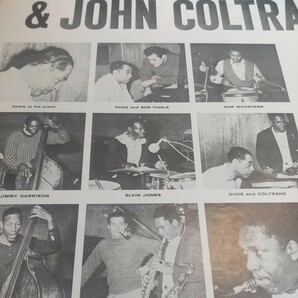 John Coltrane ジョン・コルトレーン Duke Ellington デューク・エリントン 廃盤 見開き 厚ジャケ 名盤の画像3