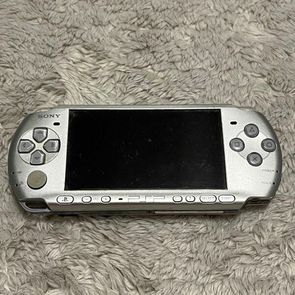 PSP プレイステーションポータブル ミスティックシルバー psp3000 本体