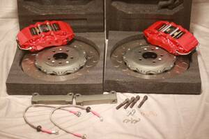 [ new goods ]BNR34 BNR32 BCNR33 355mm 2P rotor brake kit 6pot caliper BRSS TP-3 [ S13 S14 S15 HCR33 ER34 ENR34 R32 R33 R34]