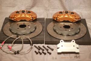 [ new goods ]NISSAN Fairlady Z Z33 Z34 V35 V36 400R 355mm 2P rotor brake kit 6pot caliper BRSS TP-3