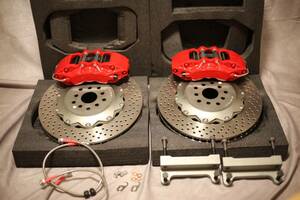 [ новый товар ]NISSAN Fairlady Z Z Z33 Z34 V35 V36 400R 380mm 2P ротор тормоз комплект 6pot суппорт BRSS TP-3