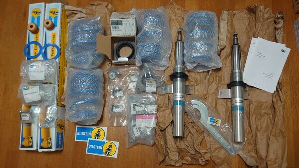 【☆未使用新古品☆】ビルシュタイン BILSTEIN B14 サスペンション フェーズ2後期 アッパーマウント付属ルノー ルーテシア クリオ 3RS 社外