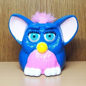 ファービー フィギュア  Furby ブルー ピンク おもちゃ マクドナルド 1998 ミール トイ アメトイ ハッピーセットの画像1