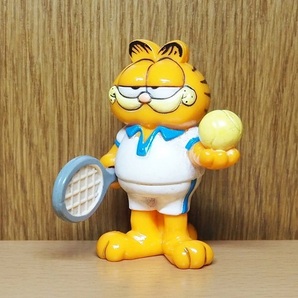 ガーフィールド フィギュア PVC テニス スポーツ Garfield  アメトイ アメリカ キャラクター ネコの画像1