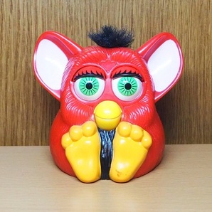 ファービー フィギュア レッド Furby おもちゃ マクドナルド 1998 ミール トイ アメトイ ハッピーセットの画像1