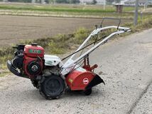 【茨城県常総市発】アグリップ ミニスター IR60管理機 耕運機 耕うん機 耕耘機 家庭菜園 正転 逆転 デフロック　引き取り限定　発送不_画像4