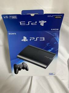 [1 jpy start ]SONY PlayStation CECH-4300C black controller PS3 500GB