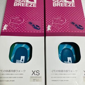 新品♪SEA BREEZE gelインソール フルゲルタイプ (ブルー/XS)22.0〜23.5㎝