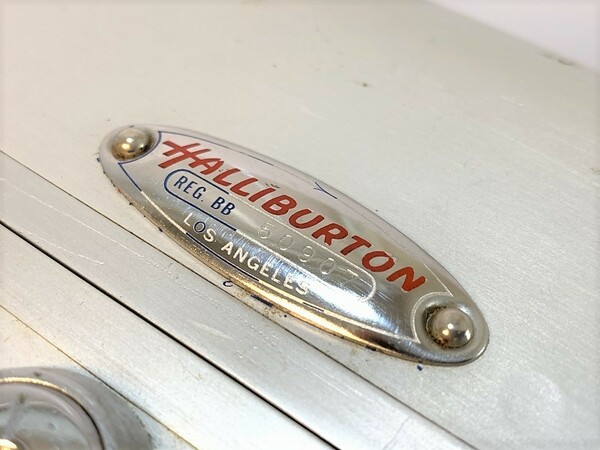 送料無料 赤ハリ HALLIBURTON ハリバートン ZERO HALLIBURTON ゼロハリバートン ビンテージスーツケース（中・ベース・＃50907）