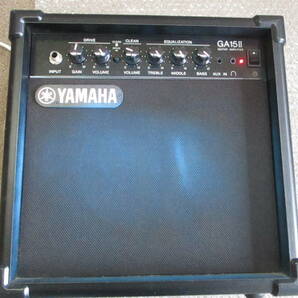 音出し確認済みまぁまぁ綺麗ですが★ヤマハ YAMAHA GA15Ⅱ ギターアンプ★100の画像1