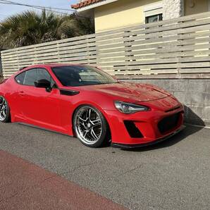 綾織 カーボン 試作 BRZ 86 ZN6 ZC6 フロント バンパー スポイラー クラリス製 ドリフト エアロ の画像9