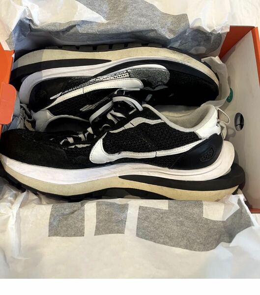 sacai Nike Vapor Waffle Black and White