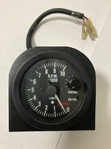  Sanitora Sunny Omori tachometer limiter on/off switch attaching 80φ old car rare that time thing 