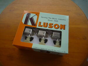 新品 KLUSON クルーソン 3+3 PEARL DBL RING - SINGLE LINE ニッケル 国内正規品