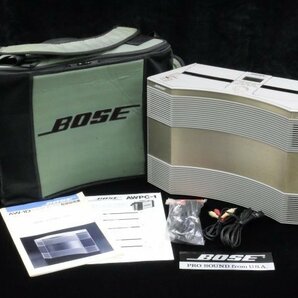 BOSE ボーズ AW-1D アコースティックウェーブ 専用ケース付 CDラジカセ ■23556の画像1