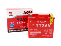 台湾ユアサバッテリー YUASA AGM TTZ6V 充電済み ◆ YTZ6V GTZ6V ヤマハ YAMAHA ビーノ VINO AY02_画像5