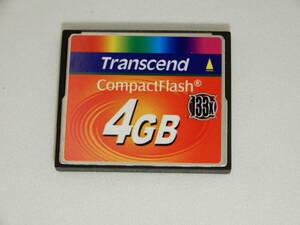 トランセンド Transcend コンパクトフラッシュカード 4GB 133x CFカード