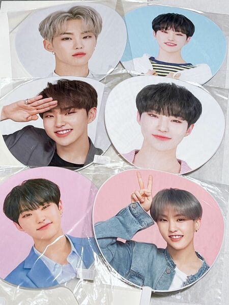 SEVENTEEN ホシ うちわ 6点 セット ( おまけ トレカ 付き) グッズ トレカ アルバム