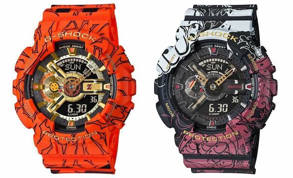 G-SHOCK CASIO ONE PIECE ワンピース DRAGON BALL ドラゴンボール コラボレーションモデル 新品