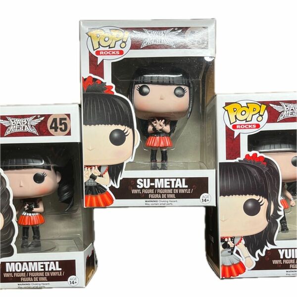 FUNKO POP!Rocks BABYMETAL 3体セット